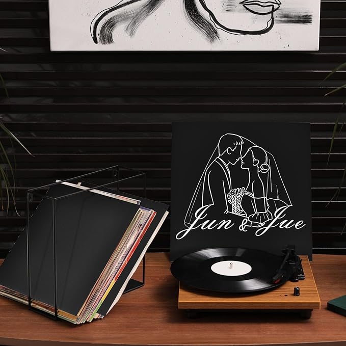 Colarr 30 Pcs 12 Inch Vinyl Record Sleeves 350gsm Blank Album Jackets Cardboard - Image 5