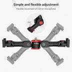 Dual Cold Shoe Mount by SmallRig, Extension Bar Universal Cold Shoe Adapter - Image 4