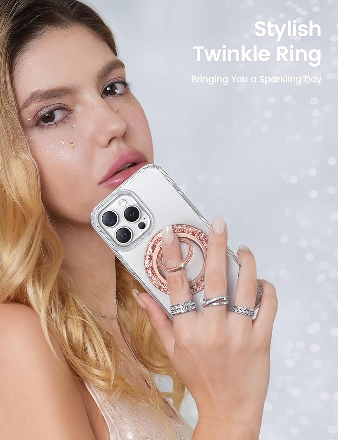 Lamicall Magnetic Twinkle Ring for MagSafe Grip - Image 3