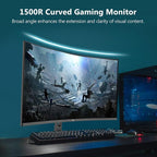Z-Edge 32 inch Curved Gaming Monitor, QHD 1440P 170Hz 165Hz 144Hz Curved Monitor - Image 6