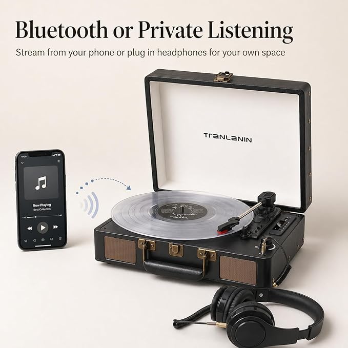 Portable Vinyl Record Player - Image 7