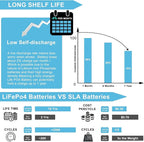 12V 5Ah LiFePO4 Battery, Lithium Battery - Image 7