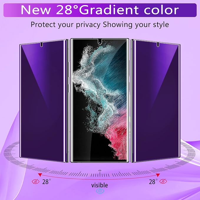 Lesakit Anti-Blue Light Privacy Screen Protector - Image 5