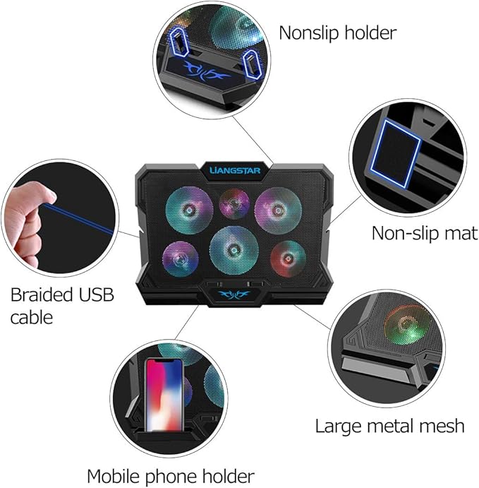 Laptop Cooling Pad, Laptop Cooler - Image 4