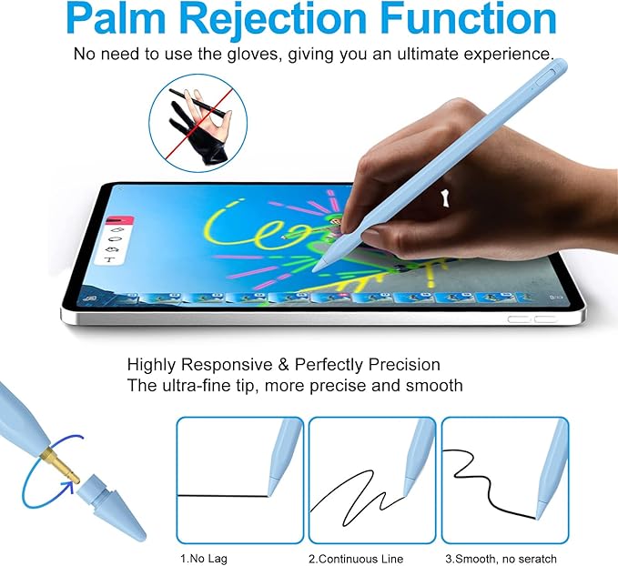 Stylus Pen for iPad 2018-2025 - Image 2