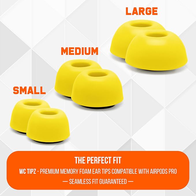 WC TipZ - Upgraded Memory Foam Ear Tips - Image 3