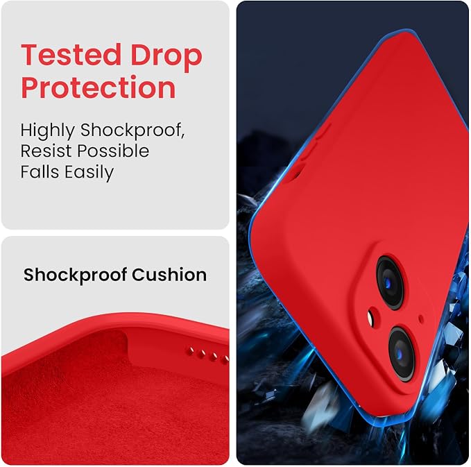 FireNova Designed for iPhone 14 Case, Silicone Upgraded Phone Case with - Image 4