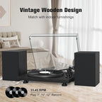 Udreamer Vinyl Record Player, Turntable - Image 6