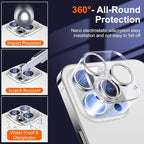 UniqueMe 3 Pack Compatible for iPhone 14 Pro Max/iPhone 14 Pro Camera Lens - Image 3