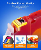 923 923e with chip Ink Cartridges 4-Pack High Yield Replacement - Image 6