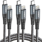 Long USB C to Lightning Cable 10FT, 11 Plus, iPad Pro, iPod and AirPods by OHBOX