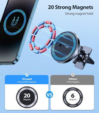 VICSEED for MagSafe Car Mount Magnetic Phone Holder for Car Vent 360 Adjustable - Image 2
