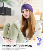Perytong Sleep Headphones Bluetooth Headband - Image 4