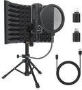 Studio Recording Microphone Isolation Shield by SwaykTech