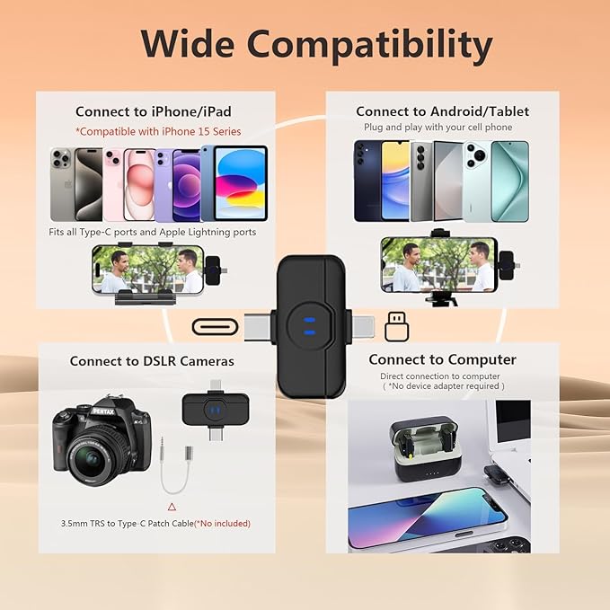 MAYBESTA Wireless Lavalier Microphone - Image 6