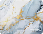 TECKNET Mouse Pad with Anti-fray Stitching, Waterproof Surface & Non-Slip by Tecknet