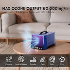 Airthereal DA25 Desktop Ozone Generator, 000mg/h High Capacity Odor Eliminator - Image 2