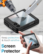 STORMTAL for Samsung Galaxy Z Flip 6 Case/Z Flip 7 FE Case, Hinge Protection - Image 5