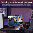 VisionOwl Large Portable Monitor-18.5 Inch Computer Gaming Display 100Hz 125% - Image 6