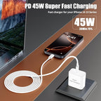iPhone 16 Pro Max Charger Fast Charging, 45W Super Fast USB C Chargers - Image 2