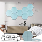 Mollywell Hexagon Acoustic Panels, High Density, Soundproofing, Decorative - Image 4