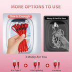 Multi Charging Cable, Micro USB, IP Port - Image 3