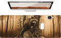 Mysterious Raccoon Gaming Mouse Pad, Large Office Desk Mat, Anti-Slip Rubber by Unknown