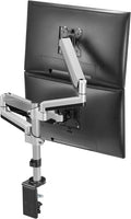 AVLT Dual 13"-27" Stacked Monitor Arm Desk Mount by AVLT-USA