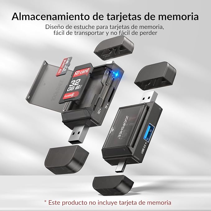 6-in-1 SD/TF Card Reader Adapter - Image 2