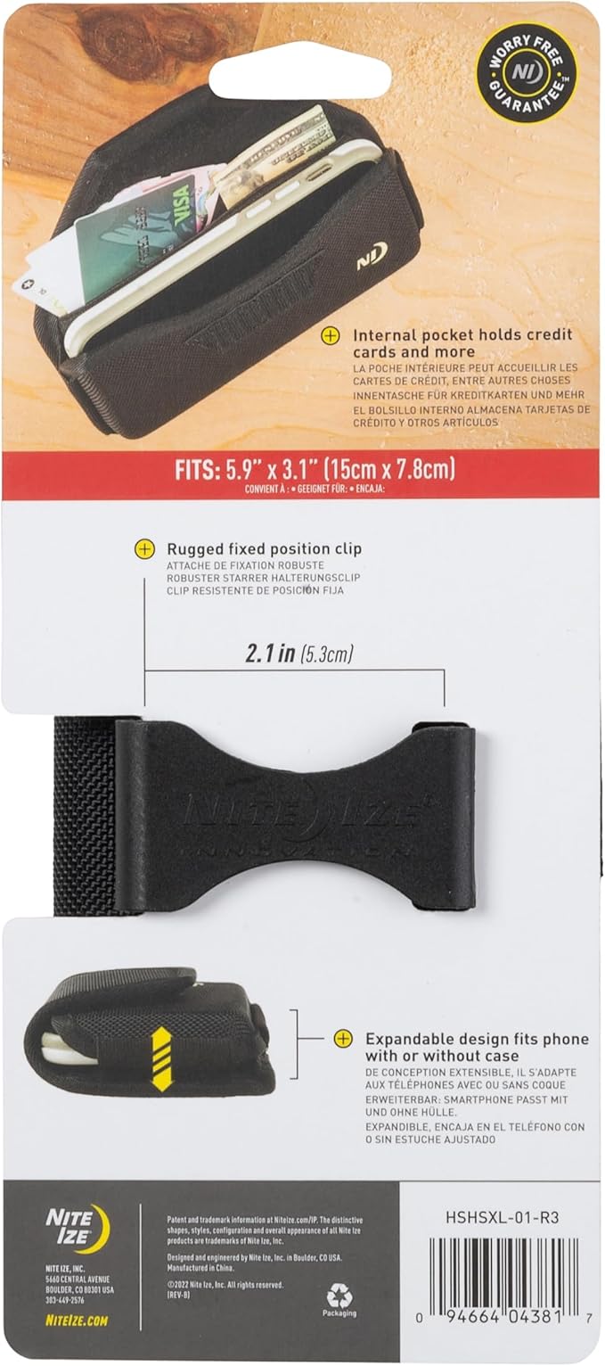 Nite Ize Clip Case Hardshell Universal Rugged Holster - Image 6