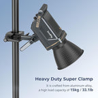 SMALLRIG Super Clamp Kit, Heavy Duty Max Load 33lb /15kg, - Image 2