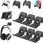 OIVO Controller & Headset Wall Mount Holder Stand, Foldable Headphone Stand by OIVO