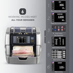 NUCOUN VC-7 Bank Grade Money Counter Machine Mixed Denomination, Value Counting - Image 3