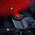 Starlight Retractable Car Charger, 66W Fast Car Chargers Adapter 4 in 1 by LetAnnlendbebyyourside