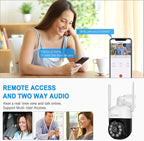 3MP PTZ CKK Cameras, 8 Channel 3MP WiFi Surveillance NVR System, 2 Way Audio - Image 7