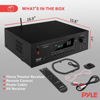 Pyle 1000W Bluetooth Home Theater Receiver - Image 6