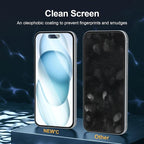 NEW'C 3 Pack Designed for iPhone 16, iPhone 15 Screen Protector, Enhanced - Image 5