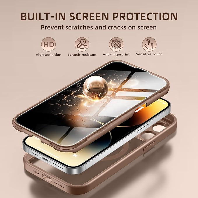 BERFY Magnetic for iPhone 14 Pro Max Case, Compatible - Image 3