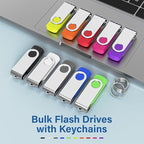Flash Drives 8GB 20 Pack, Wooolken USB 2.0 Thumb Drives - Image 6