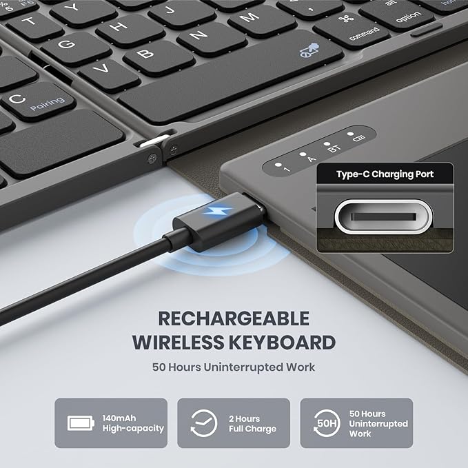 Foldable Bluetooth Keyboard - Image 5