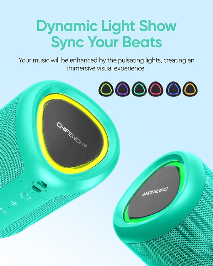 Portable Bluetooth Speaker Beach Essentials: Powerful Crystal Clear - Image 3