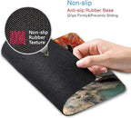 Deep Forest Waterfall Mouse Pad, Non-Slip Rubber Base Wireless Gaming MousePads - Image 3