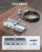 ORICO USB Hub 3.0, Clamp USB Hub - Image 6