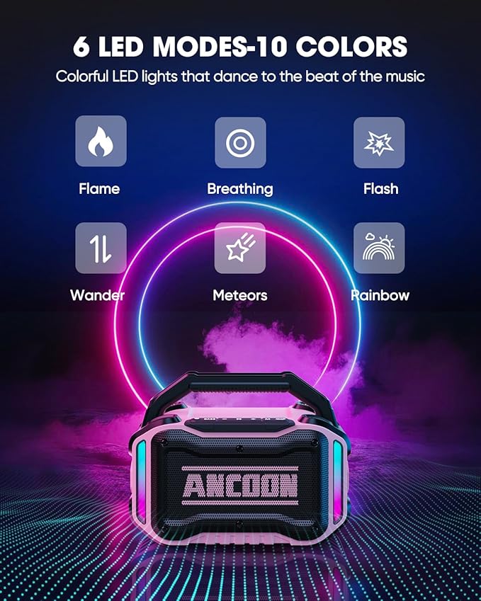 Speakers Bluetooth Wireless: 80W Loud Speaker - Image 6