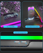 KeiBn Laptop Cooling Pad, Gaming Laptop Fan Cooling Pad - Image 7
