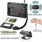 ZHIWHIS Portable Bluetooth Radio, FM AM Shortwave Radios - Image 4
