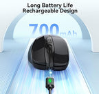 TECKNET Rechargeable Jiggler Wireless Mouse 4800 DPI Silent USB A & Bluetooth - Image 5