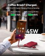 INIU 45W Fast Charging Portable Charger, 40% Smaller 10000mAh - Image 3