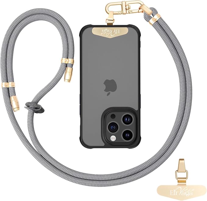 Adjustable Anti-Theft Phone Lanyard - 8mm Mountain Climbing Rope Neck & by Unknown