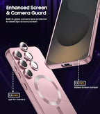 Magnetic for Samsung Galaxy S25 Plus Case Slim Soft Silicone Bumper Shockproof - Image 4